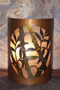 Bamboo Sconce